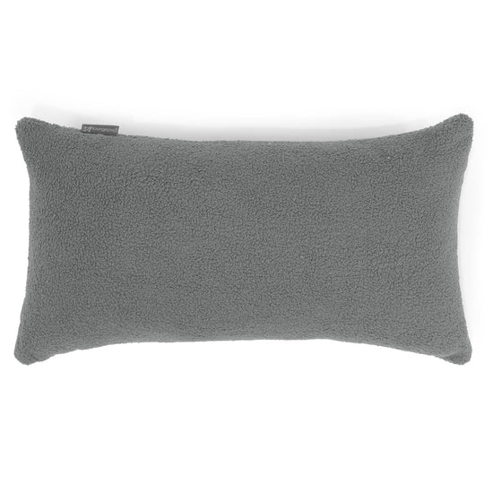 Fodera per Cuscino Rettangolare Gigante 40 x 70cm - Bouclé Grigio1