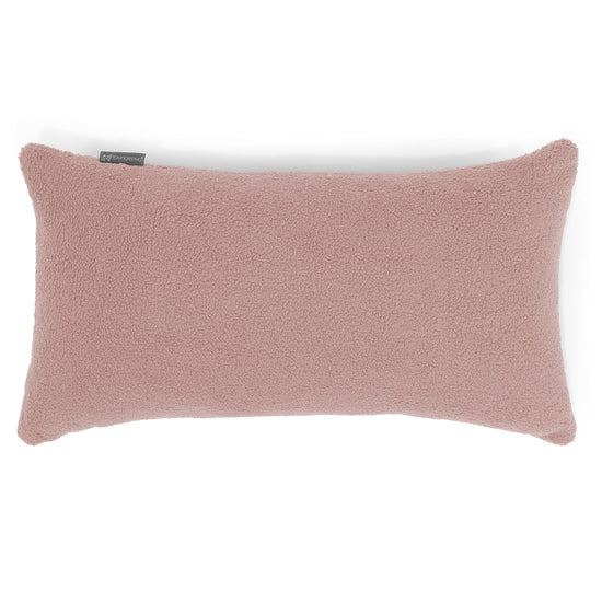 Fodera per Cuscino Rettangolare Gigante 40 x 70cm - Bouclé Rosa1