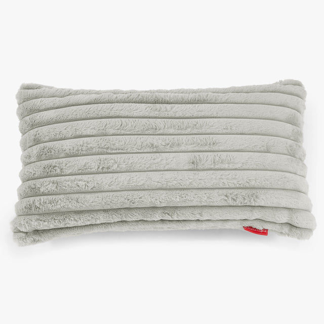 Fodera per Cuscino Rettangolare Gigante 40 x 70cm - Velluto Felpato Ultra Morbido Verde Salvia1