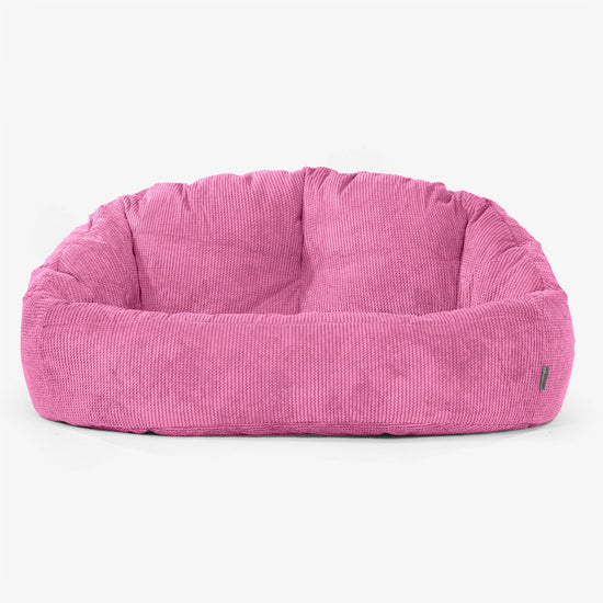 Divano a Sacco Bubble - Pompon Rosa 01