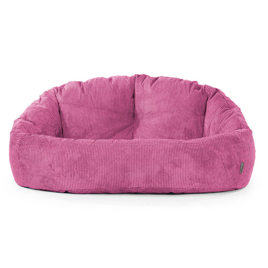 Divano a Sacco Bubble - Pompon Rosa 01