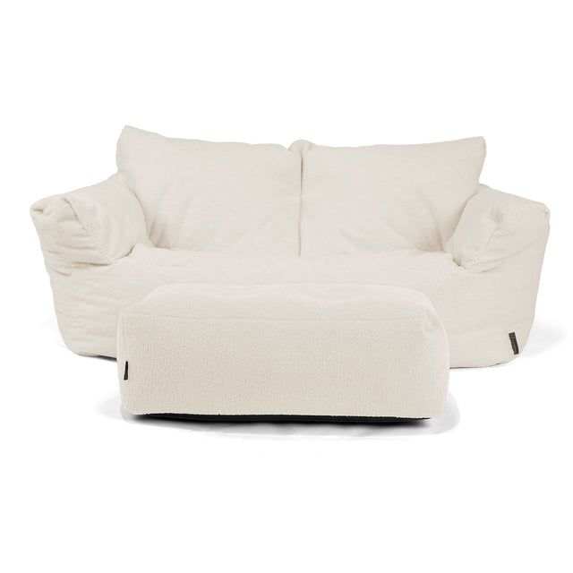 Divano a Sacco Josephine - Bouclé Avorio 02