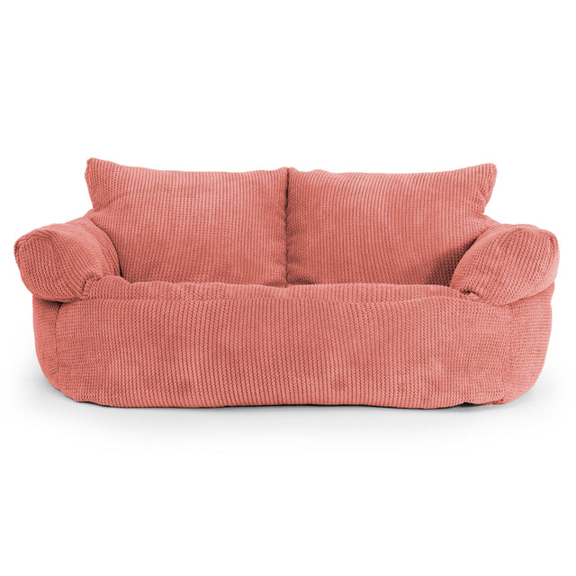 Divano a Sacco Josephine - Pompon Arancione Zucca 01