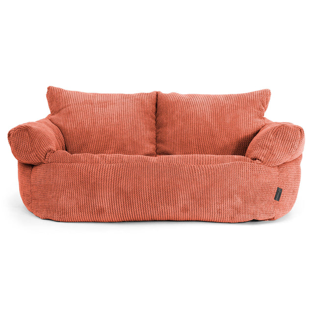 Divano a Sacco Josephine - Pompon Arancione Zucca 01