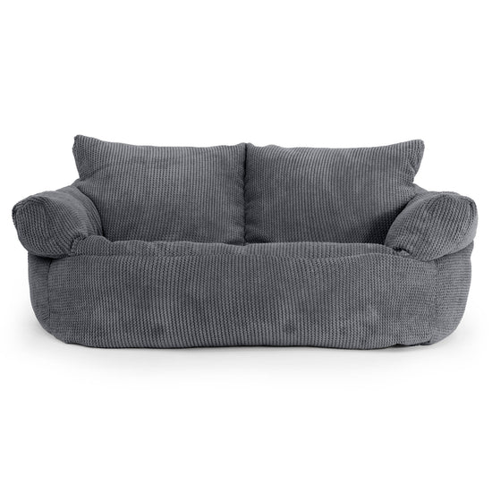 Divano a Sacco Josephine - Pompon Nero 01