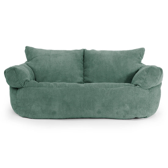 Divano a Sacco Josephine - Pompon Verde Muschio 01