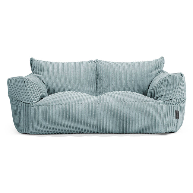 Divano a Sacco Josephine - Velluto a Coste Verde Menta 02