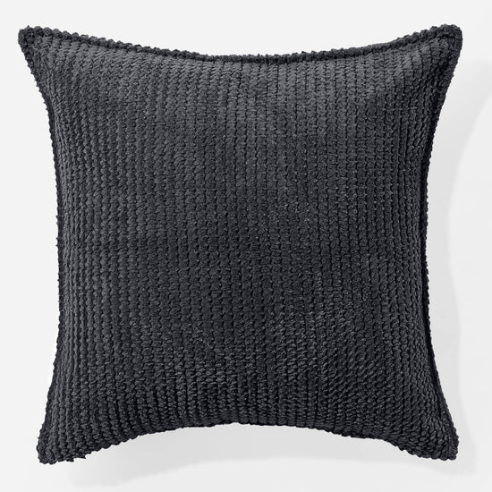 Fodera per Cuscino 47 x 47cm - Pompon Nero 01