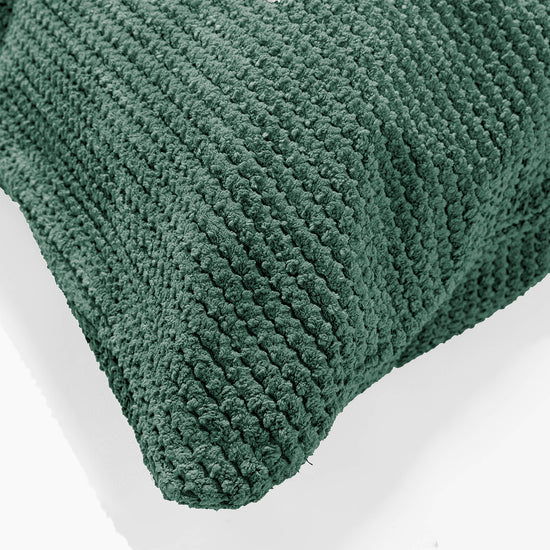 Fodera per Cuscino 47 x 47cm - Pompon Verde Muschio 03