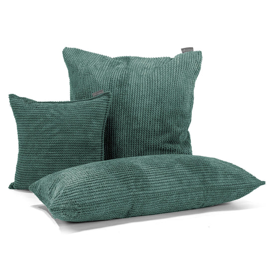 Fodera per Cuscino 47 x 47cm - Pompon Verde Muschio 04