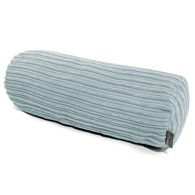 Fodera per Cuscino a Rullo 20 x 55cm - Velluto a Coste Verde Menta 01