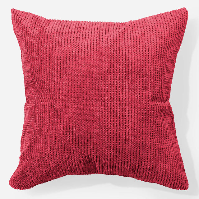 Fodera per Cuscino Gigante 70 x 70cm - Pompon Rosso pastello 01