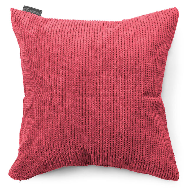 Fodera per Cuscino Gigante 70 x 70cm - Pompon Rosso pastello 01