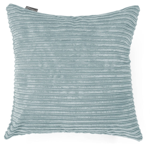 Fodera per Cuscino Gigante 70 x 70cm - Velluto a Coste Verde Menta 01