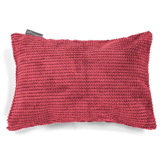 Fodera per Cuscino Rettangolare 35 x 50cm - Pompon Rosso pastello 01