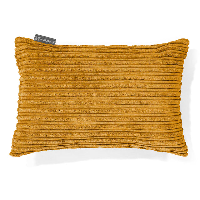 Fodera per Cuscino Rettangolare 35 x 50cm - Velluto a Coste Miele Dorato 01