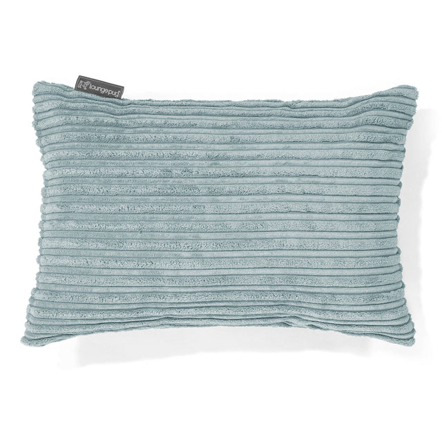 Fodera per Cuscino Rettangolare 35 x 50cm - Velluto a Coste Verde Menta 01