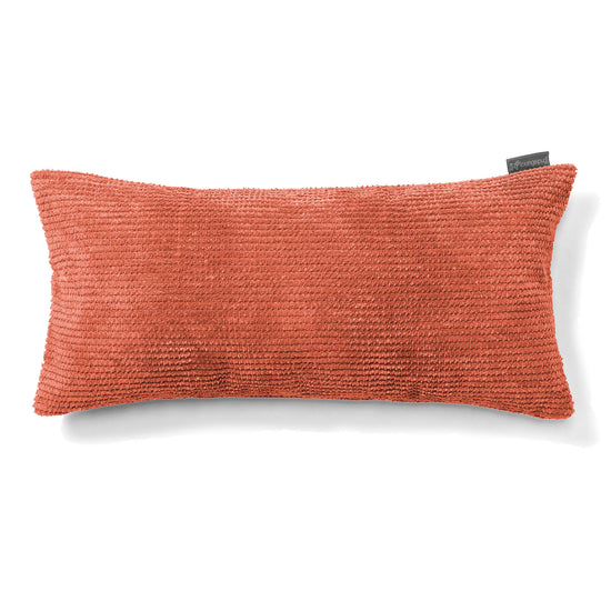 Fodera per Cuscino Rettangolare Gigante 40 x 70cm - Pompon Arancione Zucca 01