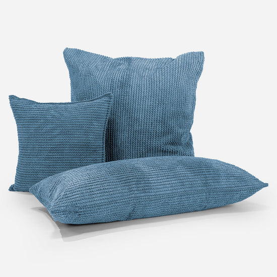 Fodera per Cuscino Rettangolare Gigante 40 x 70cm - Pompon Cielo 03
