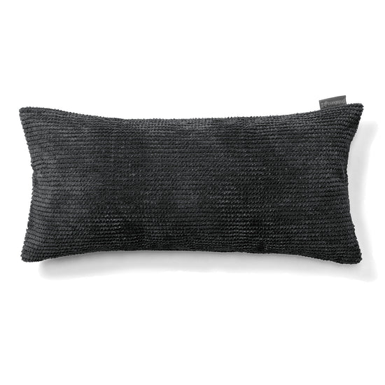 Fodera per Cuscino Rettangolare Gigante 40 x 70cm - Pompon Nero 01