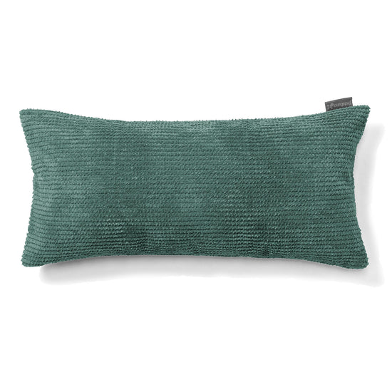 Fodera per Cuscino Rettangolare Gigante 40 x 70cm - Pompon Verde Muschio 01