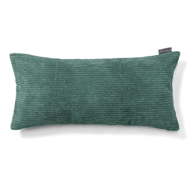 Fodera per Cuscino Rettangolare Gigante 40 x 70cm - Pompon Verde Muschio 01