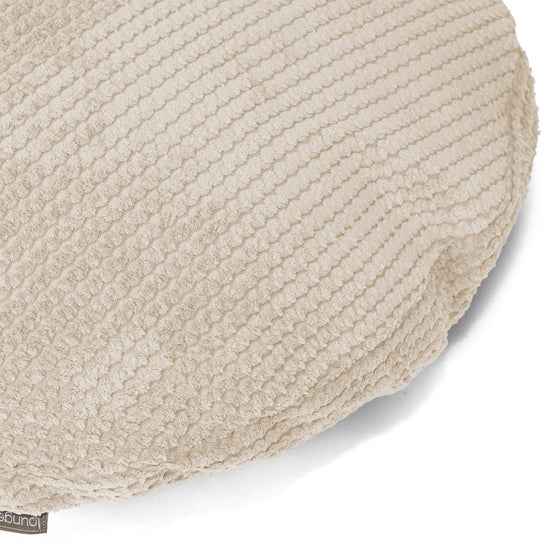 Fodera per Cuscino Rotondo 50cm - Pompon Panna 02