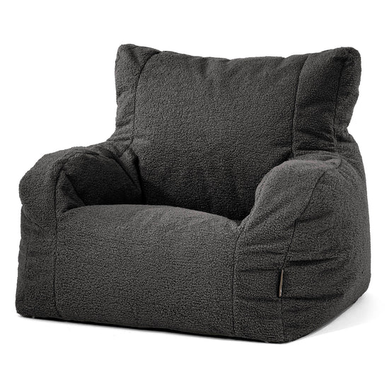 Josephine Poltrona Sacco, Pouf - Bouclé Grafite 01