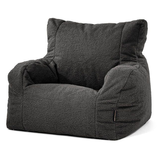 Josephine Poltrona Sacco, Pouf - Bouclé Grafite 01