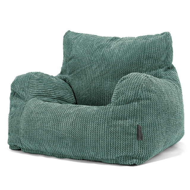 Josephine Poltrona Sacco, Pouf - Pompon Verde Muschio 01