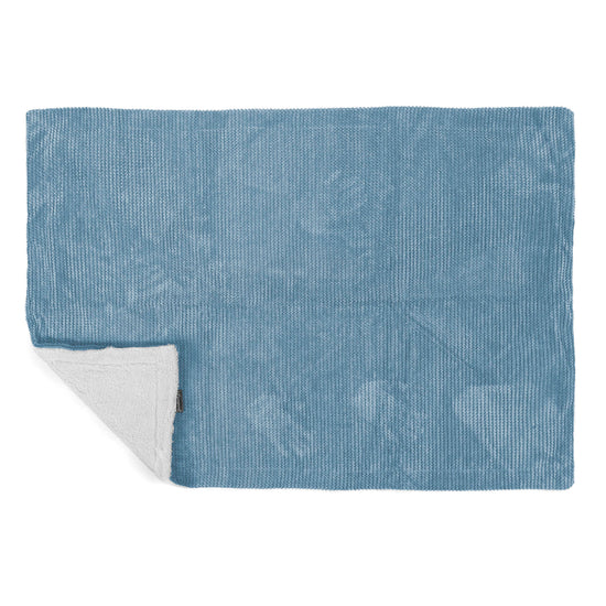 Plaid / Coperta Sherpa - Pompon Cielo 03