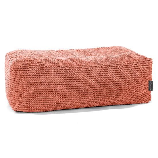 Poggiapiedi Grande - Pompon Arancione Zucca 01
