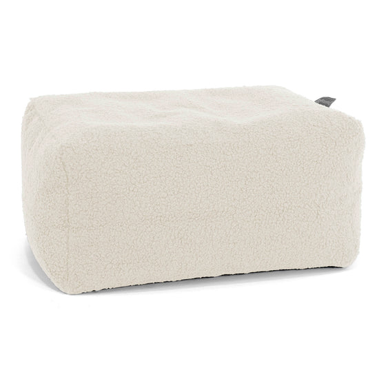 Poggiapiedi Piccolo - Bouclé Avorio1