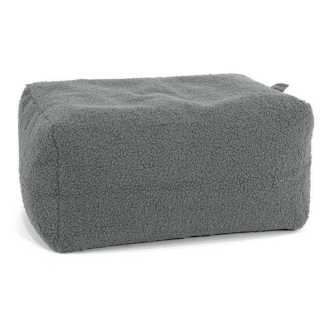 Poggiapiedi Piccolo - Bouclé Grigio1