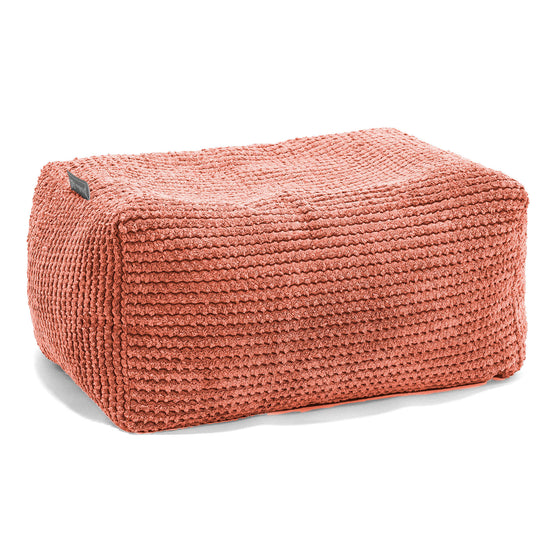 Poggiapiedi Piccolo - Pompon Arancione Zucca 01