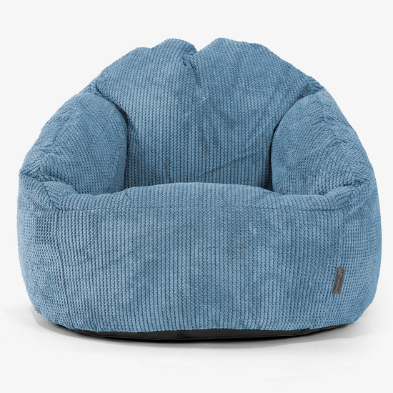 Poltrona a Sacco Bubble - Pompon Cielo 01