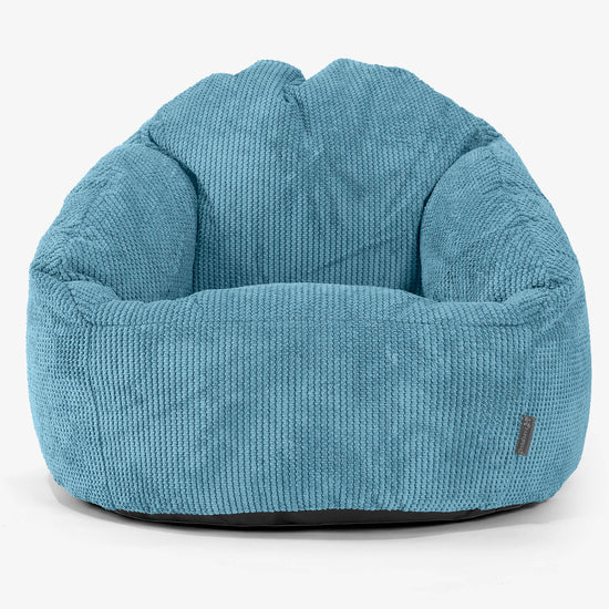 Poltrona a Sacco Bubble - Pompon Egeo Blu 01