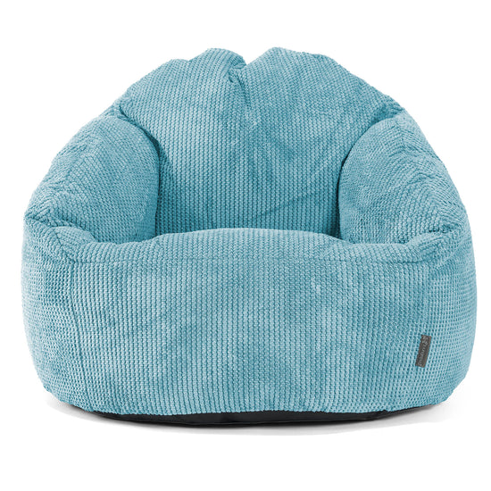 Poltrona a Sacco Bubble - Pompon Egeo Blu 01