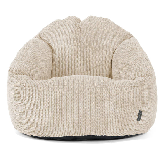 Poltrona a Sacco Bubble - Pompon Panna 01