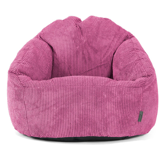 Poltrona a Sacco Bubble - Pompon Rosa 01