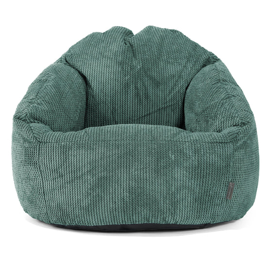 Poltrona a Sacco Bubble - Pompon Verde Muschio 01