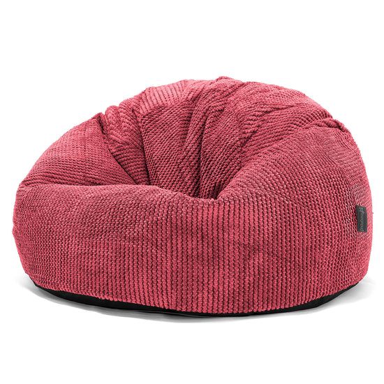 Poltrona Sacco 'Classico' - Pompon Rosso pastello 01