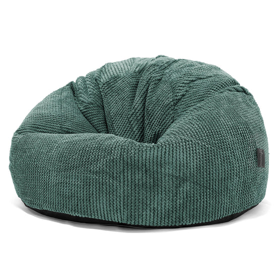 Poltrona Sacco 'Classico' - Pompon Verde Muschio 01