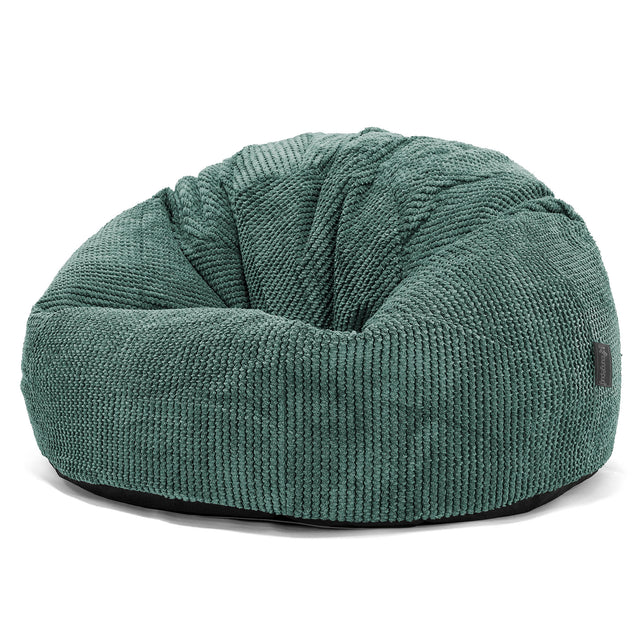 Poltrona Sacco 'Classico' - Pompon Verde Muschio 01