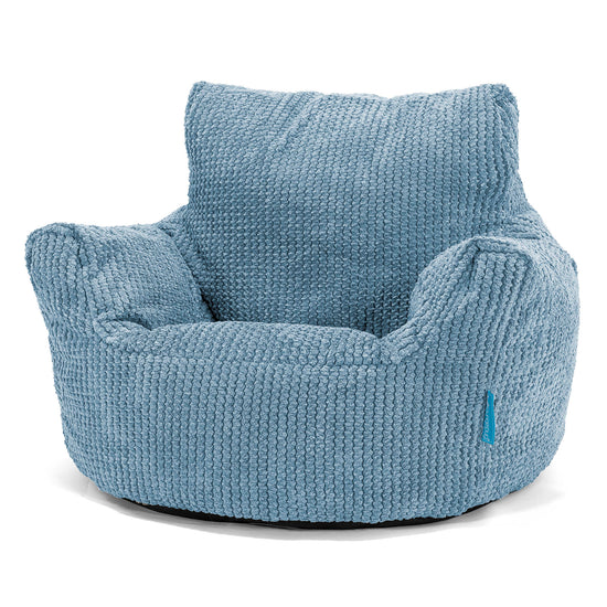 Poltrona Sacco Per Bambini Piccolo 1-3 anni - Pompon Cielo 01