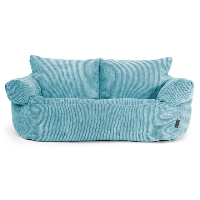 Divano a Sacco Josephine - Pompon Egeo Blu 01