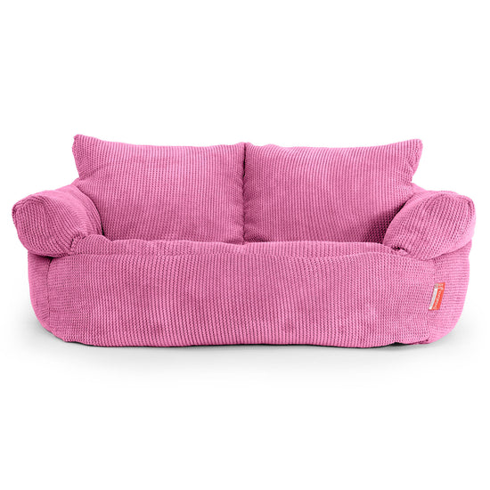 Divano a Sacco Josephine - Pompon Rosa 01