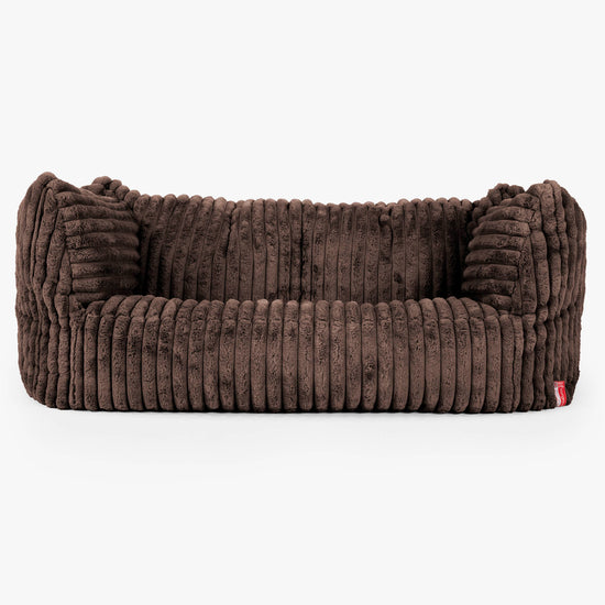 Pouf Divano Ruben - Velluto Felpato Ultra Morbido Zibellino1