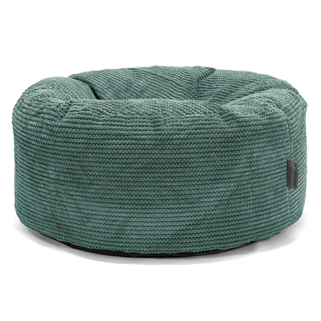 Pouf Rotondo - Pompon Verde Muschio 01