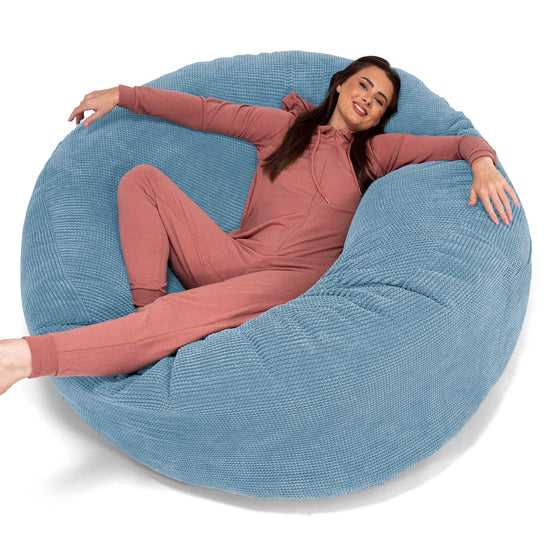 Pouf Sacco Gigante XXXL 'Mega Mammut' - Pompon Cielo 01